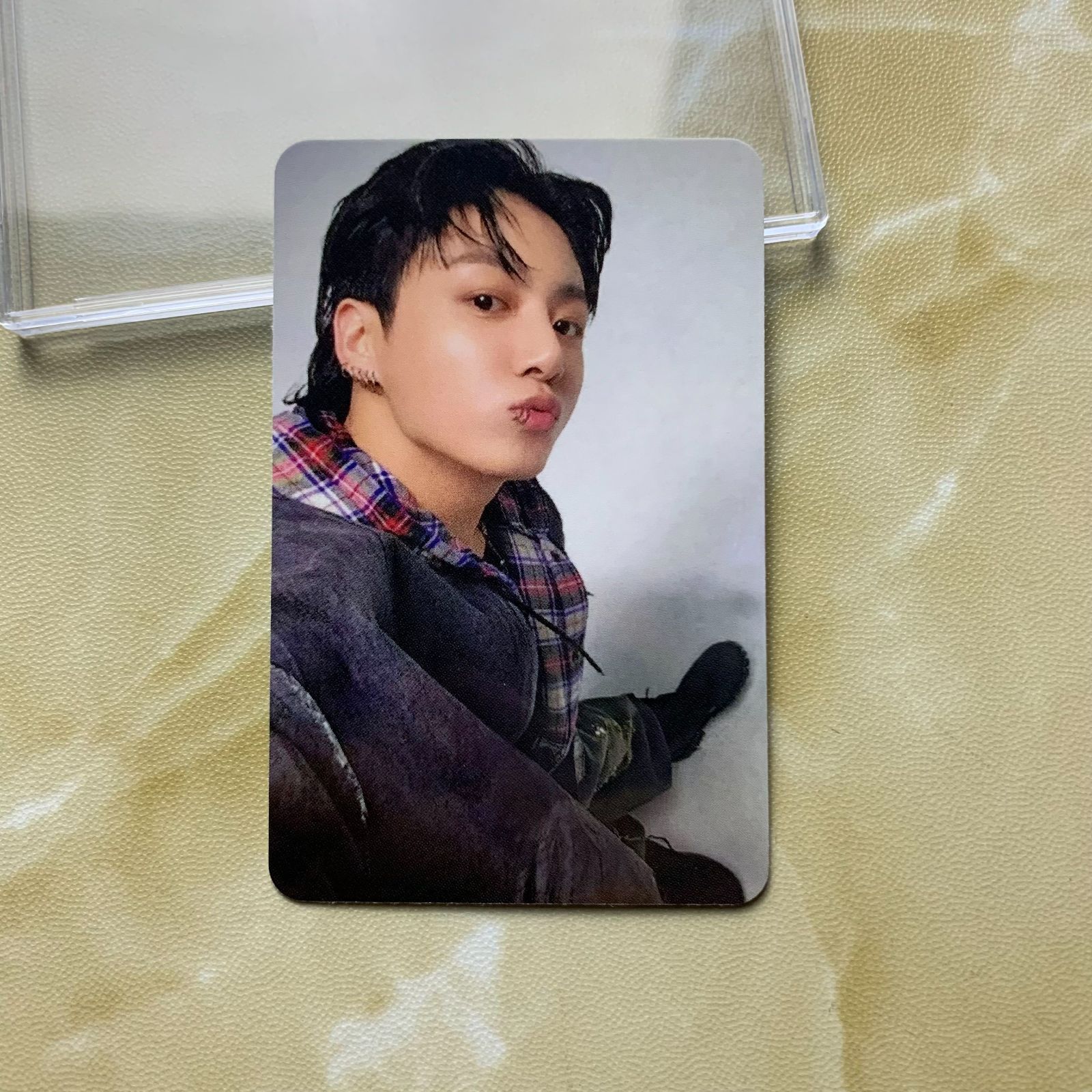 匿名配送 BTS 3D サノク ジョングク 事前 レコーディング に参加した ARMY 人気歌謡 トレカ