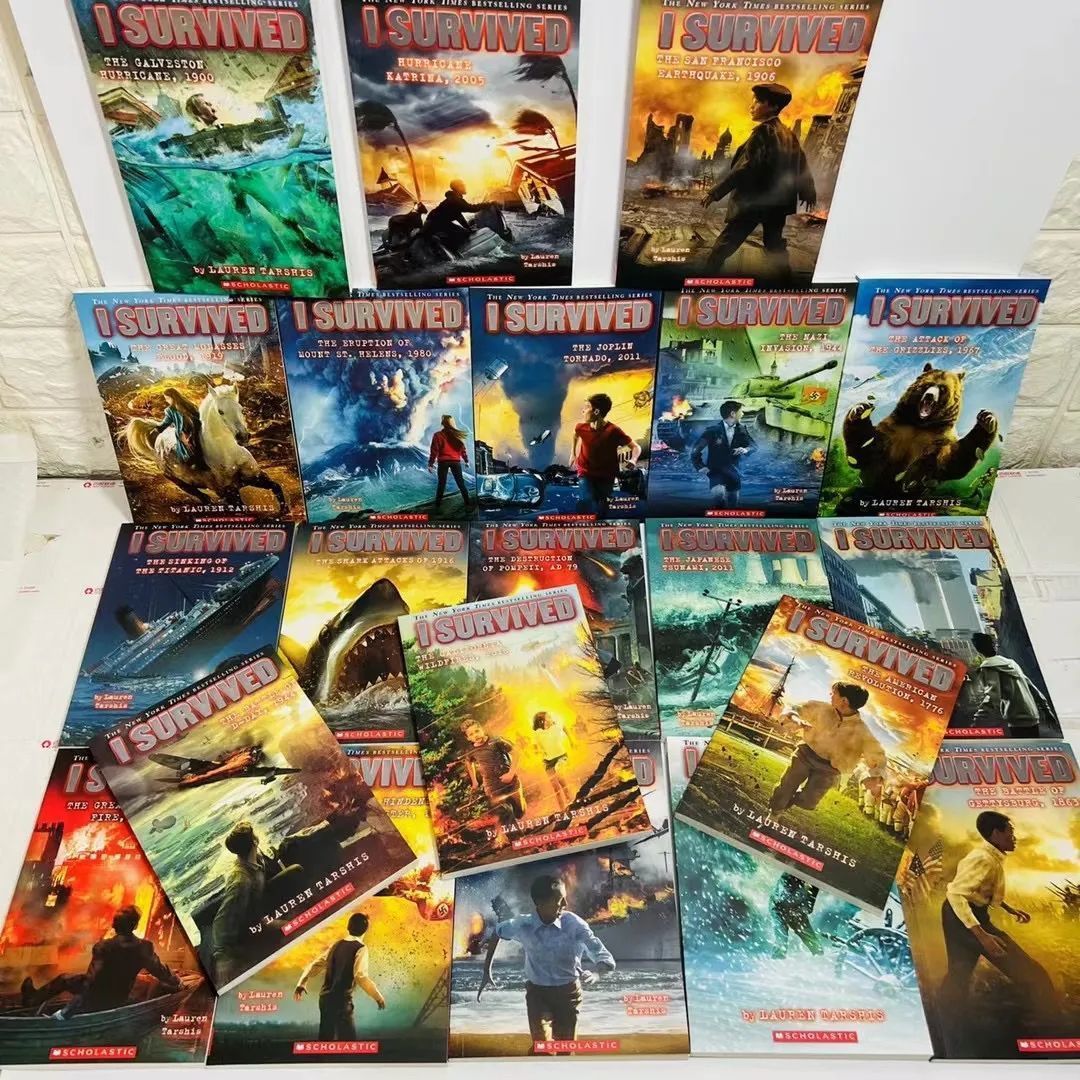 英語本 I Survived シリーズ+その他 Amazon.com: I Survived Collection: Books #1-4: 9781338102499