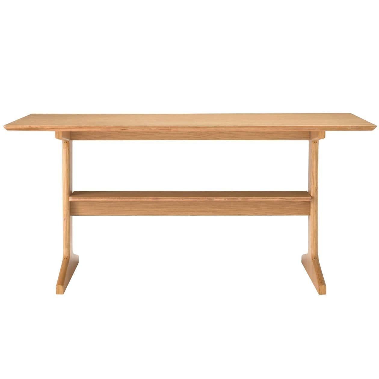 人気商品 幅130×奥行80×高さ60cm 82598445 リビングでもダイニングでもつかえるテーブル 4 オーク材 無印