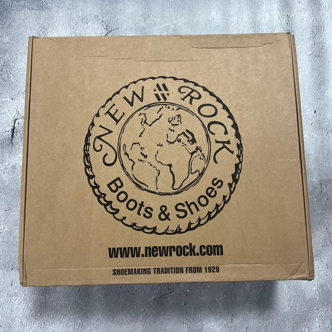 NEW ROCK M-1068-C1 43 27cm相当 厚底ブーツ 新品未着用 - メルカリ