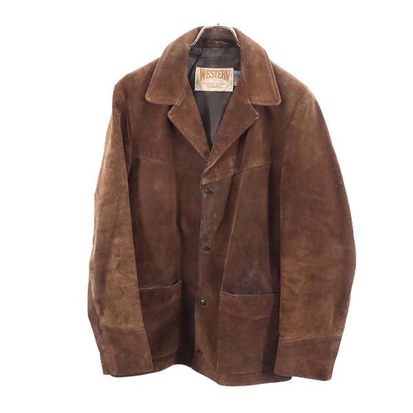 Schott ブラウンレザージャケット　USA製　vintage ショット USA製 レザージャケット 36 ブラウン schott メンズ