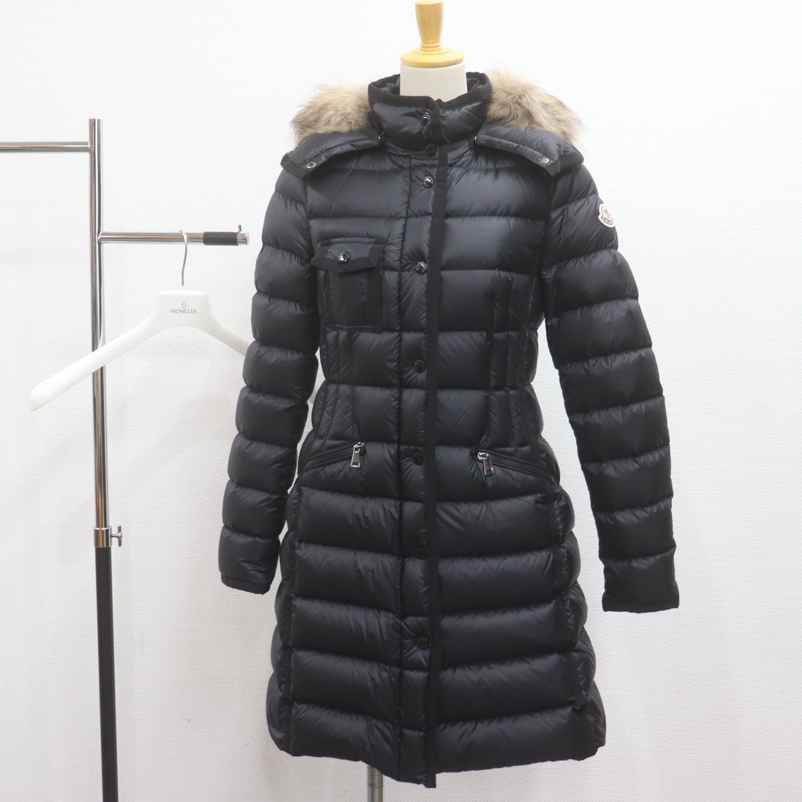 MONCLER エルミファー　ダウンジャケット　ダウンコート MONCLER モンクレール エルミファー ダウンジャケット ブラック