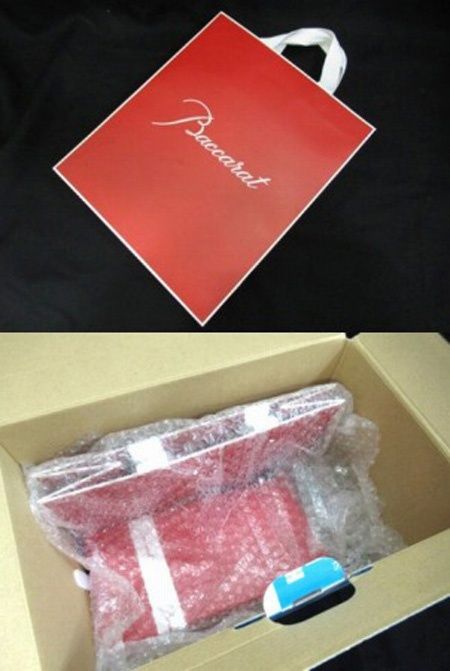 Baccarat ペアロックグラス