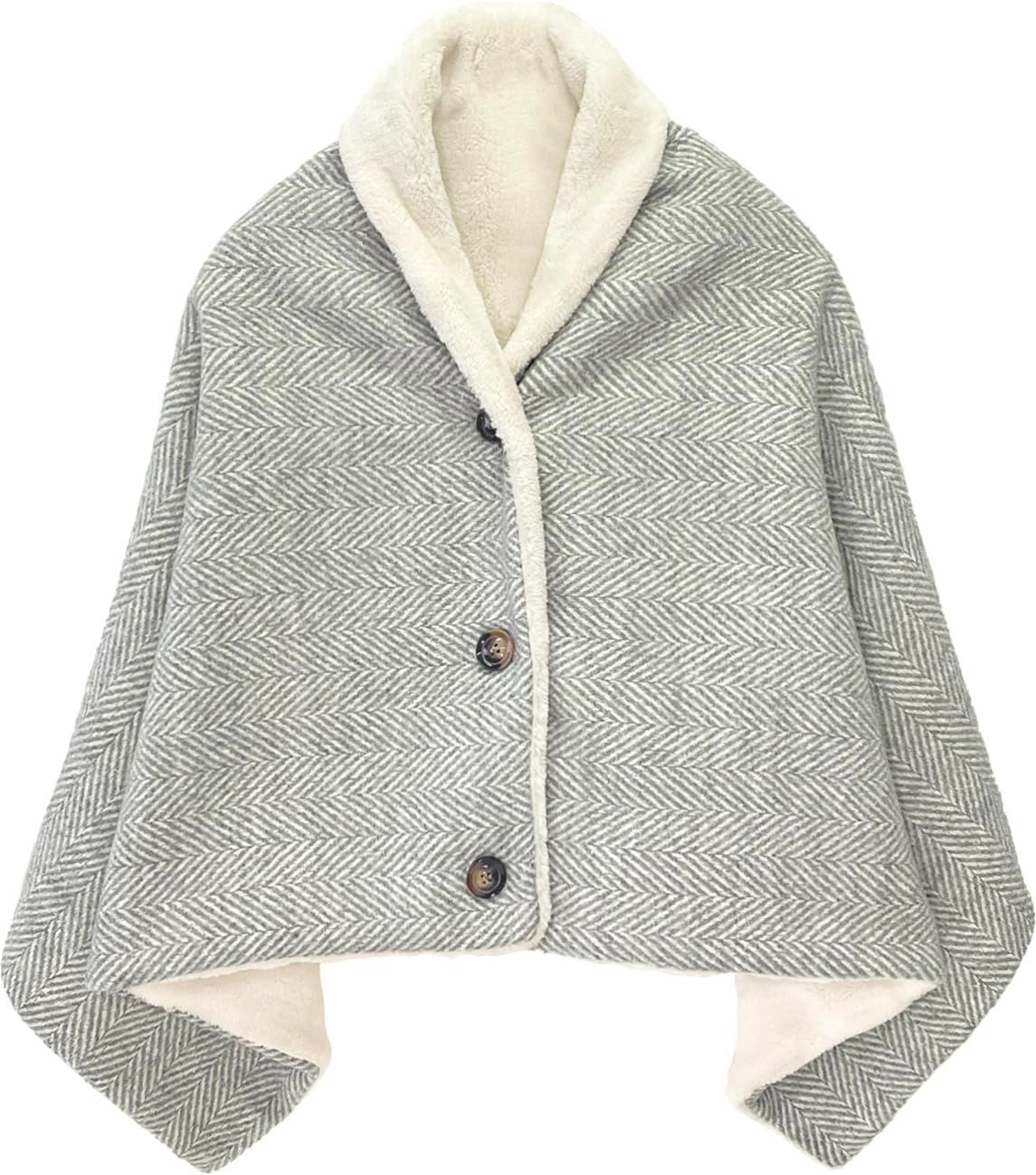 【在庫処分】ヘリンボーン W130×H60cm CLASSIQUE 毛布 74397 ブランケット ダイカイ