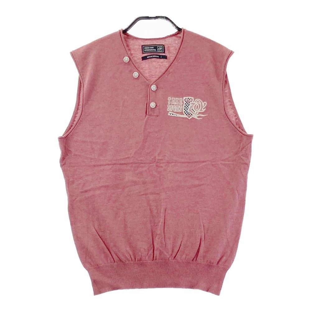 サイズ：1 ZOY ゾーイ ニットベスト レッド系 [240101349474] ゴルフ