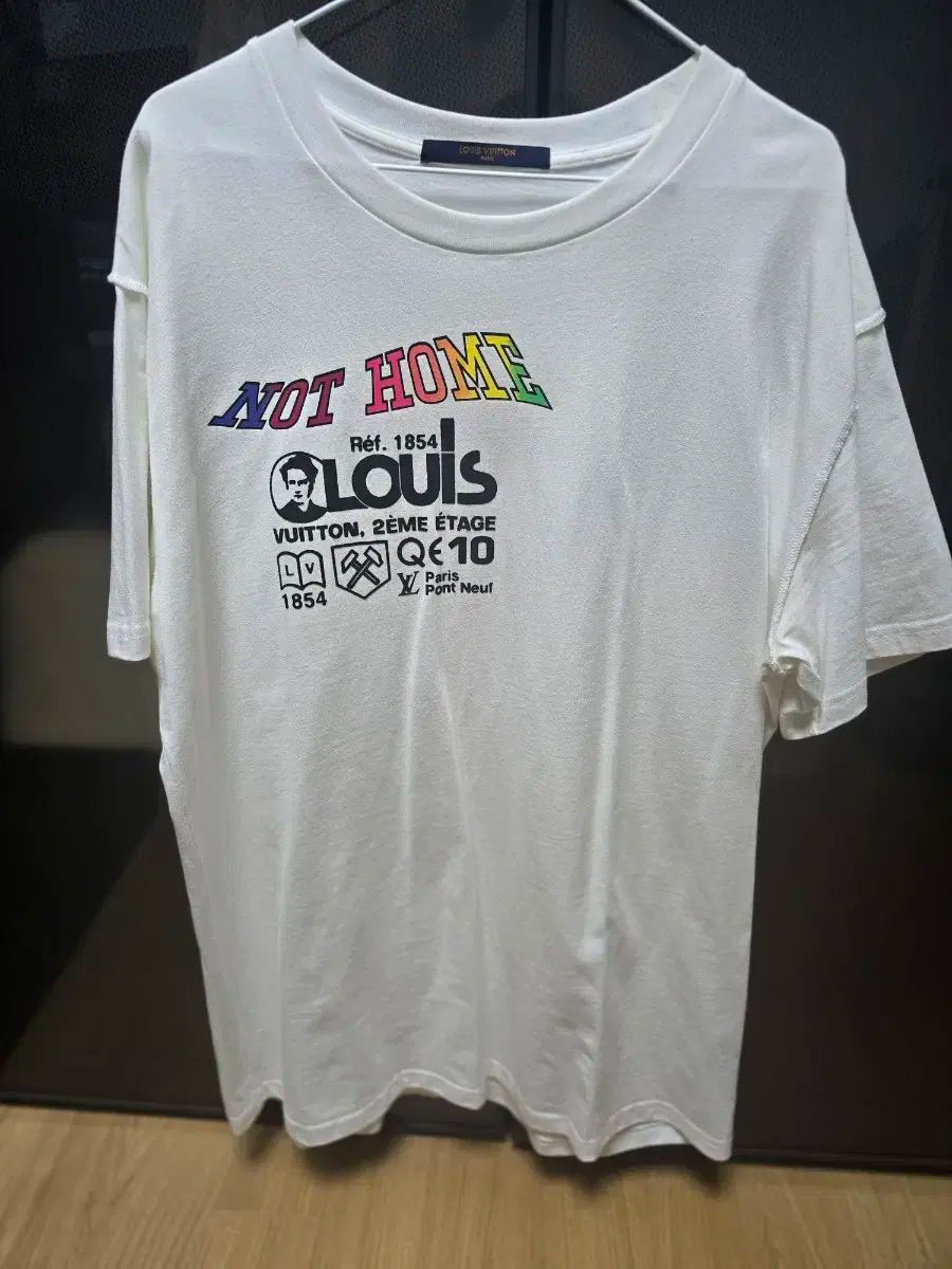 ルイヴィトンTシャツ 19SSヴァージル カンザスウィンドXXS Louis