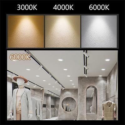 ダクトレールライト ライティングレール用スポットライト ledスポットライト消費電力10W 白色光6000K LED搭載 大光量1100lm アメリカ BridgeLux LEDチップ 演色性Ra96.5 器具一体型 電球不要 取付簡単 ホワイト 白い NEXPOTALLINN_EU