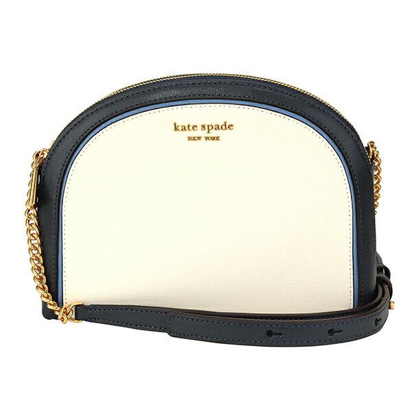 新品 ケイトスペード kate spade ショルダーバッグ ダブルジップ ドームクロスボディ クリームマルチ 新品 ケイトスペード kate spade ショルダーバッグ ダブルジップ