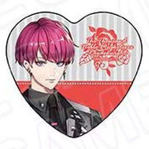 中古】バッジ・ピンズ ライク・ツー 「千銃士：Rhodoknight ハート型