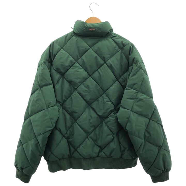 GANT ④ 古着 ダウンブルゾン メンズ グリーン XL