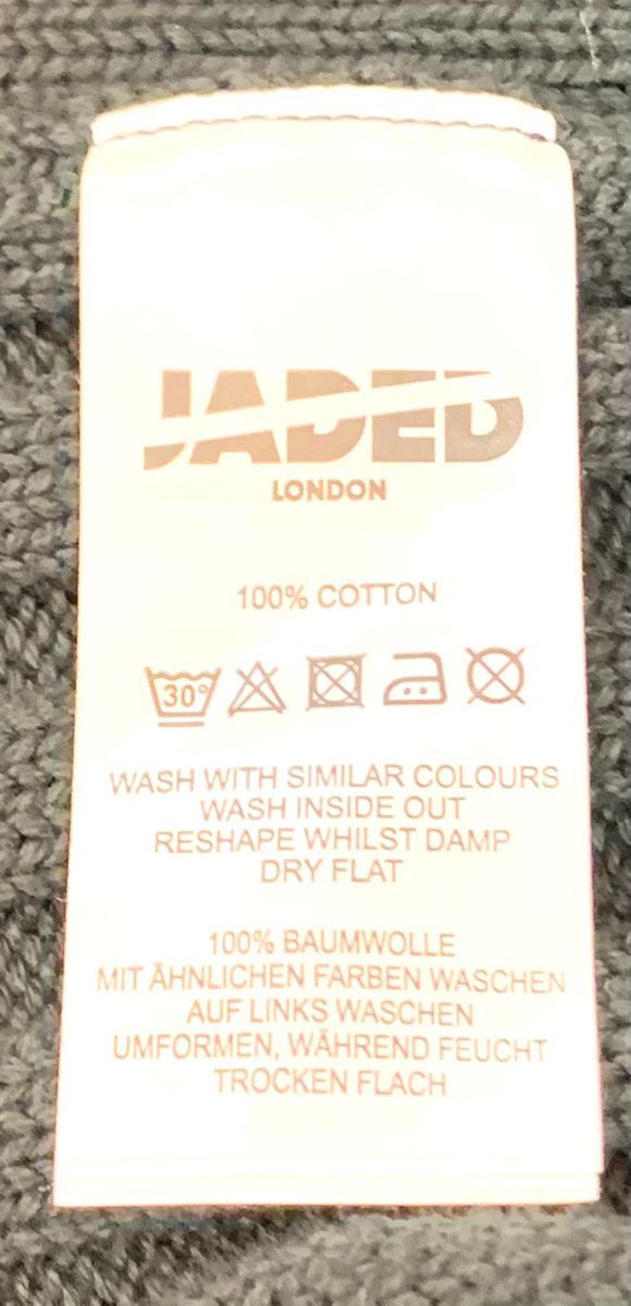 ジェイデッドロンドン JADED LONDON アシンメトリー ダブル