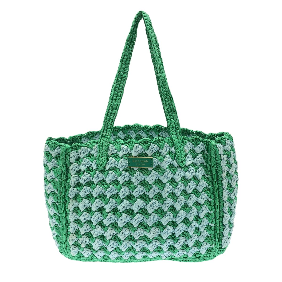 kate spade グリーン ハンドバッグ