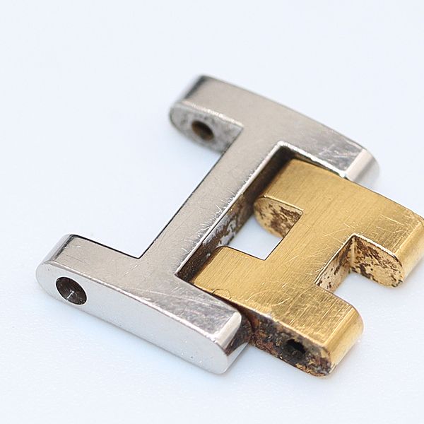 エルメス クリッパー 純正コマ ゴールド シルバー 12mm用