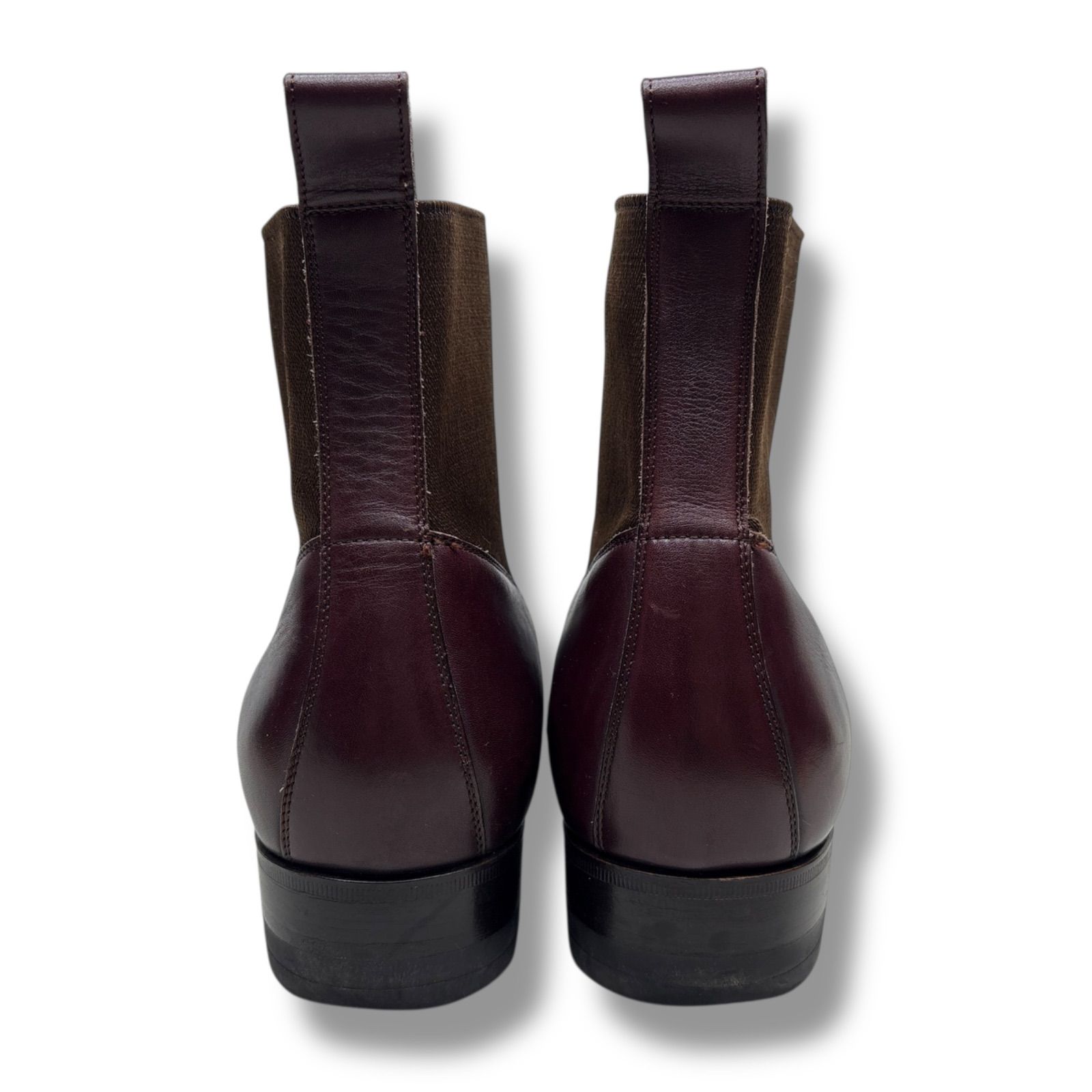 DOLCE&GABBANA（ドルチェ&ガッバーナ）サイドゴア ブーツ 美品□DOLCE&GABBANA ドルチェ&ガッバーナ 【25.5】サイドゴアブーツ