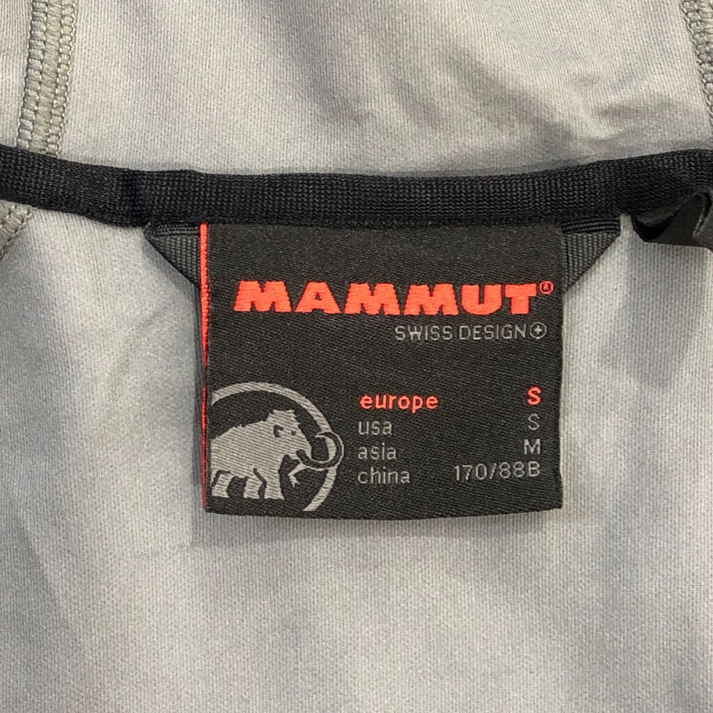 Mammut マムート ウィンドブレーカー ジャケット アウトドア グレー (レディース M) 中古 古着 R1295