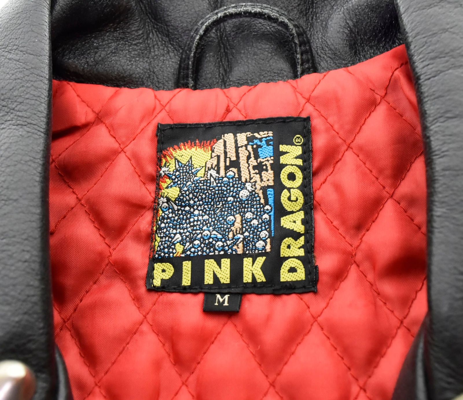 クリームソーダ CREAM SODA PINK DRAGON ピンクドラゴン ミッキー並木 バンドペイント ライダースジャケット 黒 ジャケット  ブラック Mサイズ 103MT-608 - メルカリ