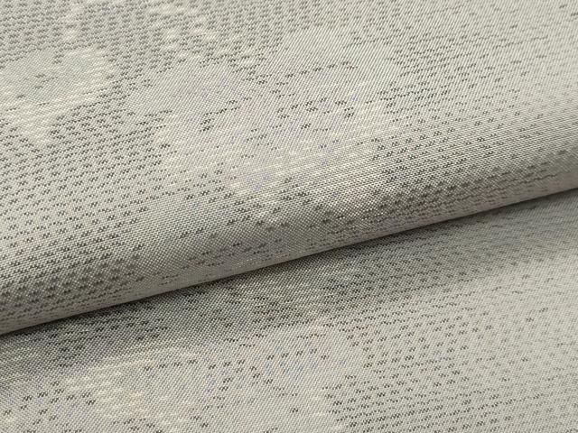 平和屋本店□極上 本場大島紬 葡萄蔦の葉文 大山謹製 胡桃染色