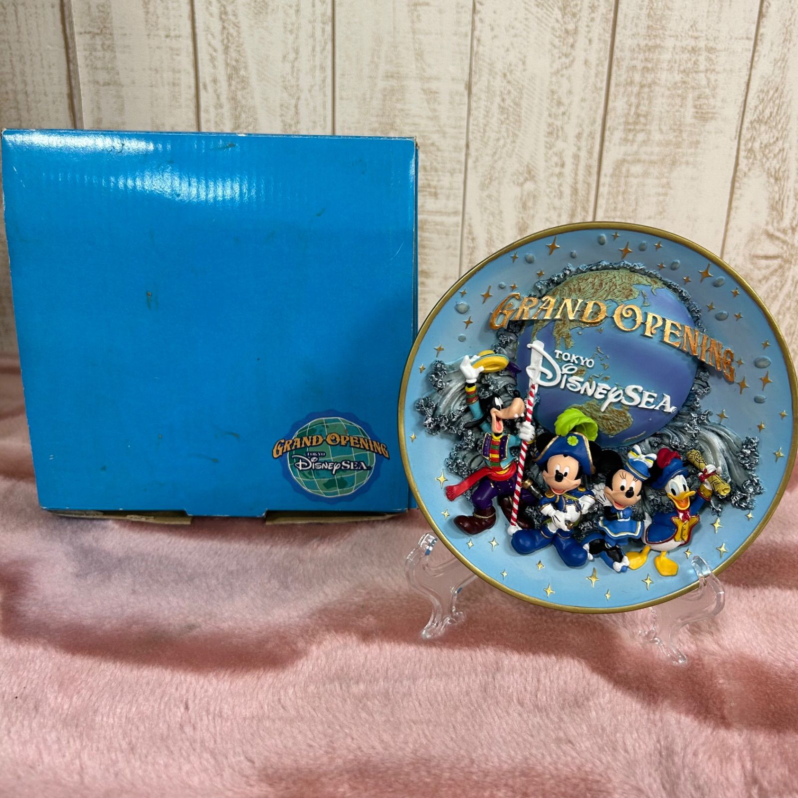 ディズニーシー、グランドオープン記念プレート