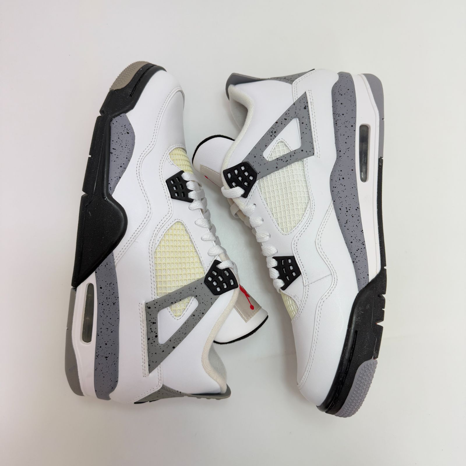 NIKE AIR JORDAN 4 RETRO WHITE CEMENT GREY BLACK 2011 308497