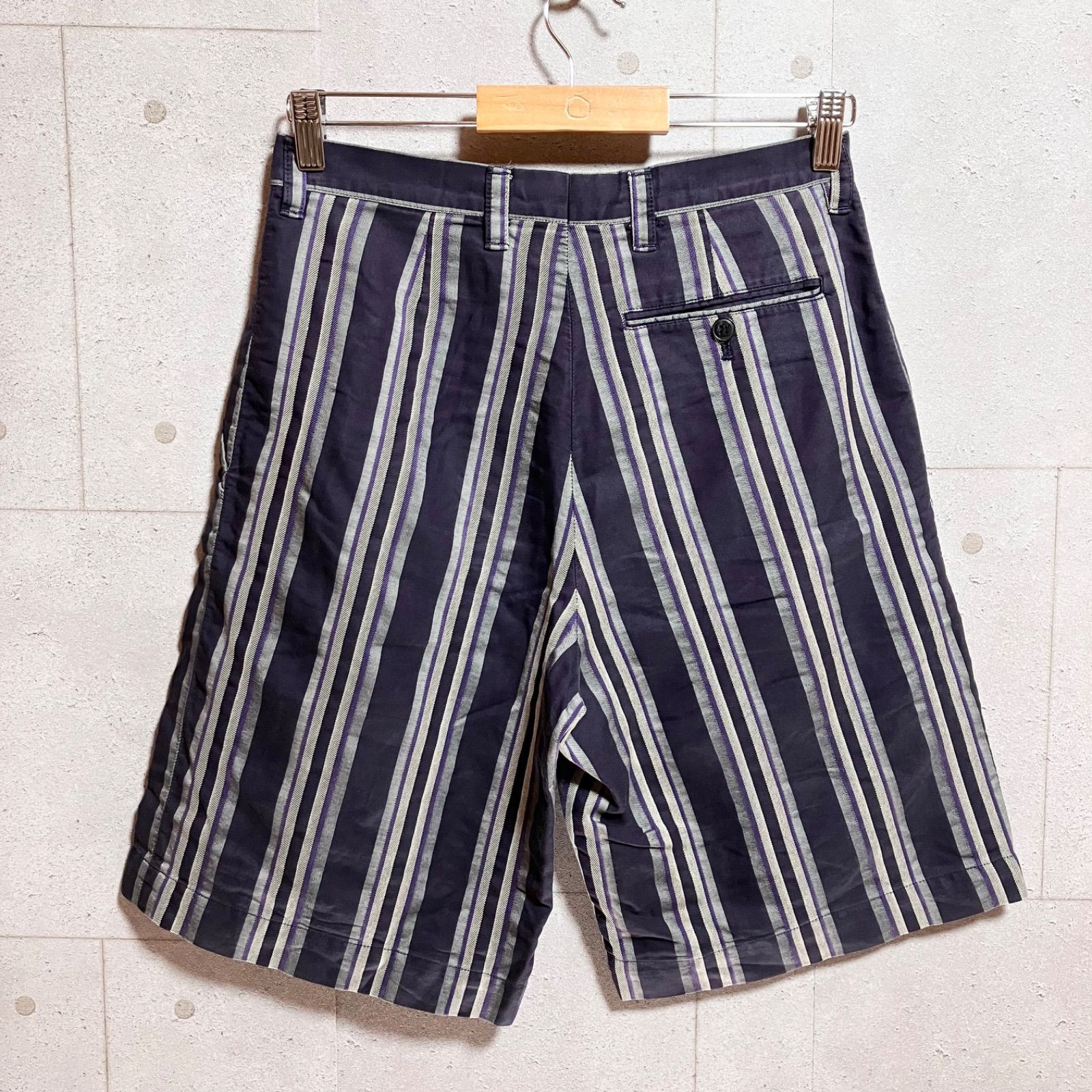 DRIES VAN NOTEN ドリスヴァンノッテン ストライプ ハーフパンツ