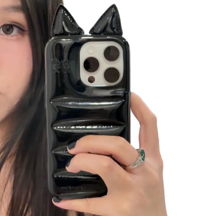 大人気 UrbanSophistication 猫耳 iPhone16proケース iphone15