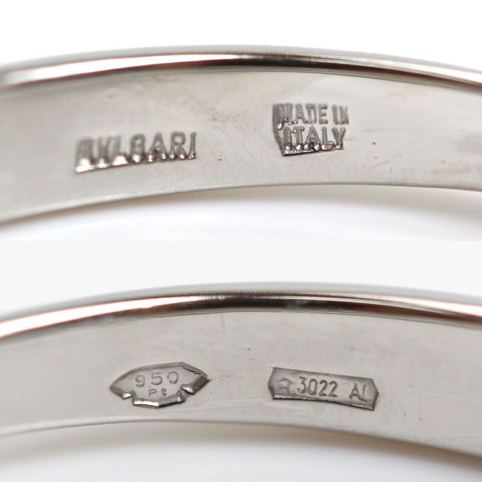 BVLGARI ブルガリ リング 指輪 フェディ コロナ Pt950 6号 BVLGARI