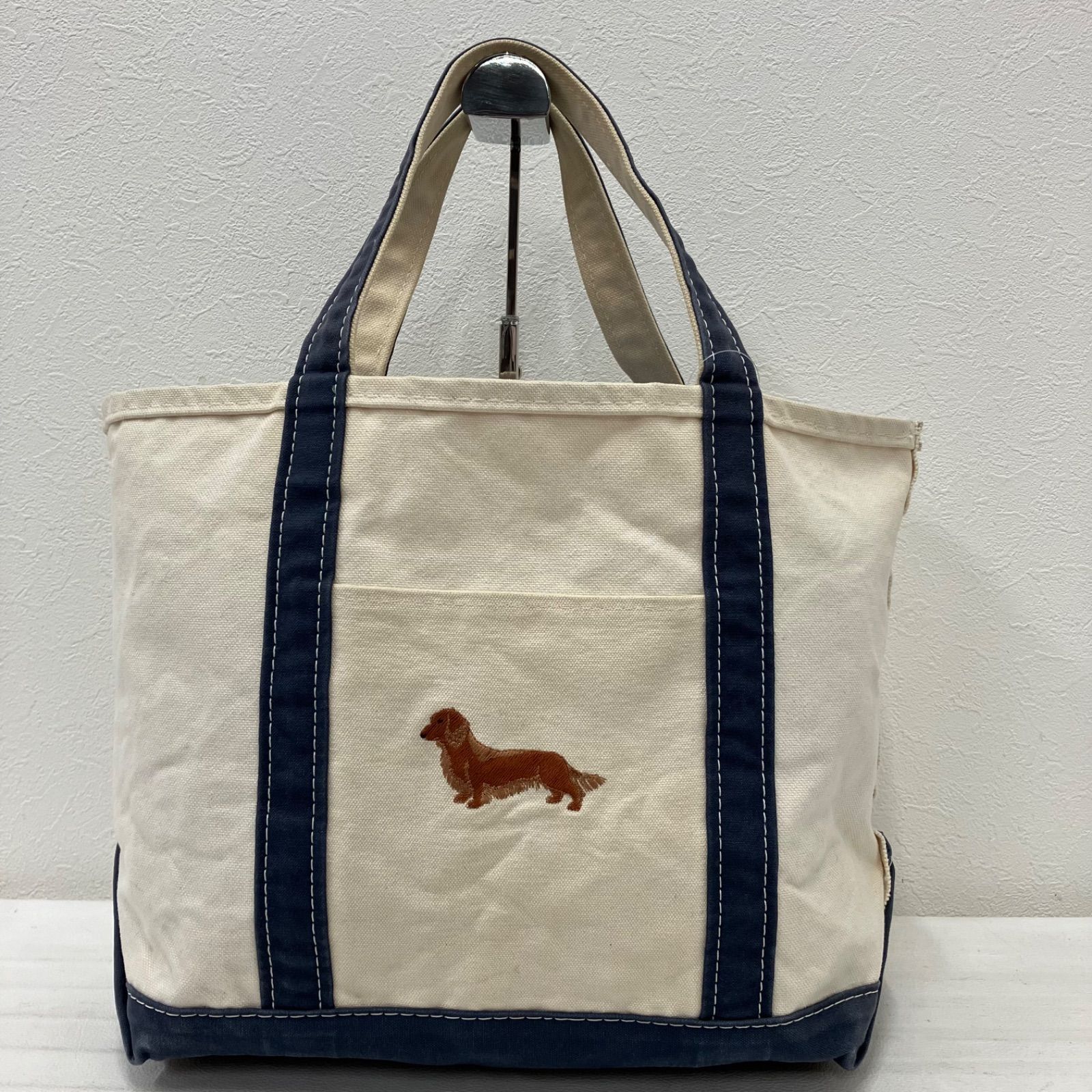 llbean トートバッグ 刺繍 犬 犬猫刺繍 Everydayトート 各犬種 R-11 -
