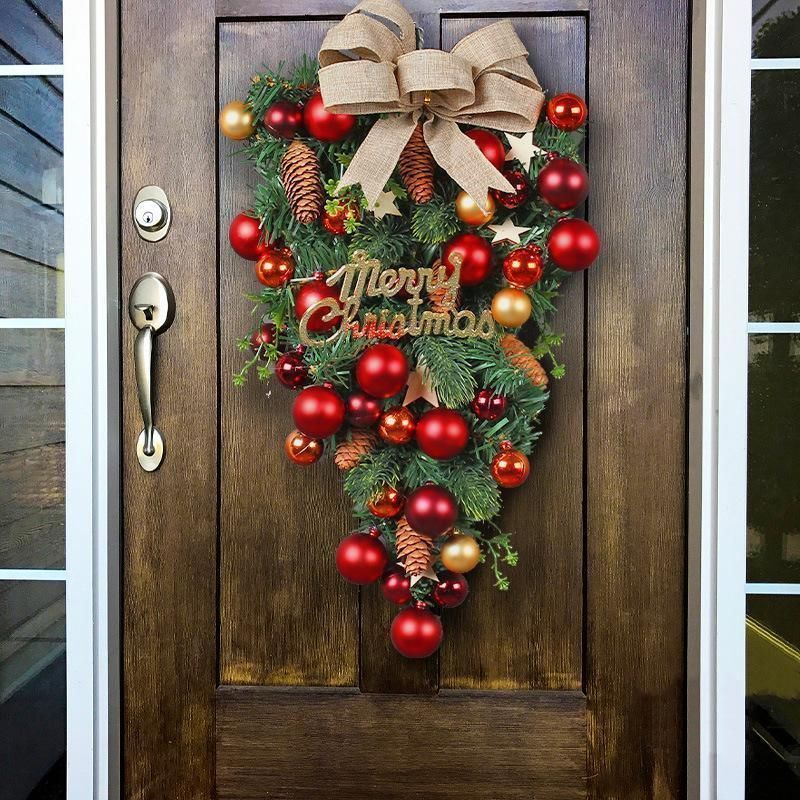 【専用】フラワーリース 晩秋8 大人華やかなクリスマス クリスマスリース 玄関 楽天市場】クリスマスリース 玄関 外 飾り 全長60cm 大きい