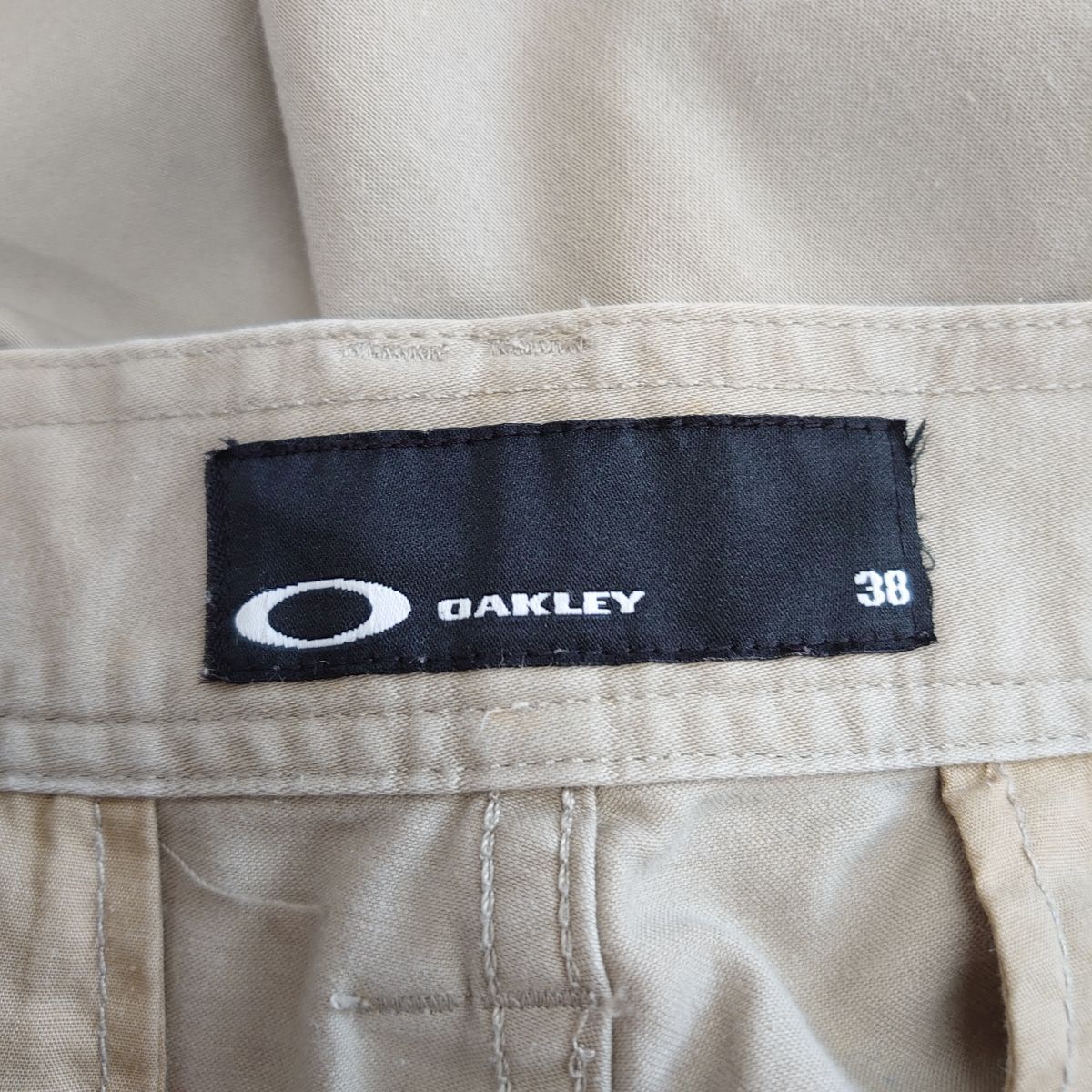 OAKLEY オークリー 00S ワイドパンツ 無地 コットン SPANDEX 38