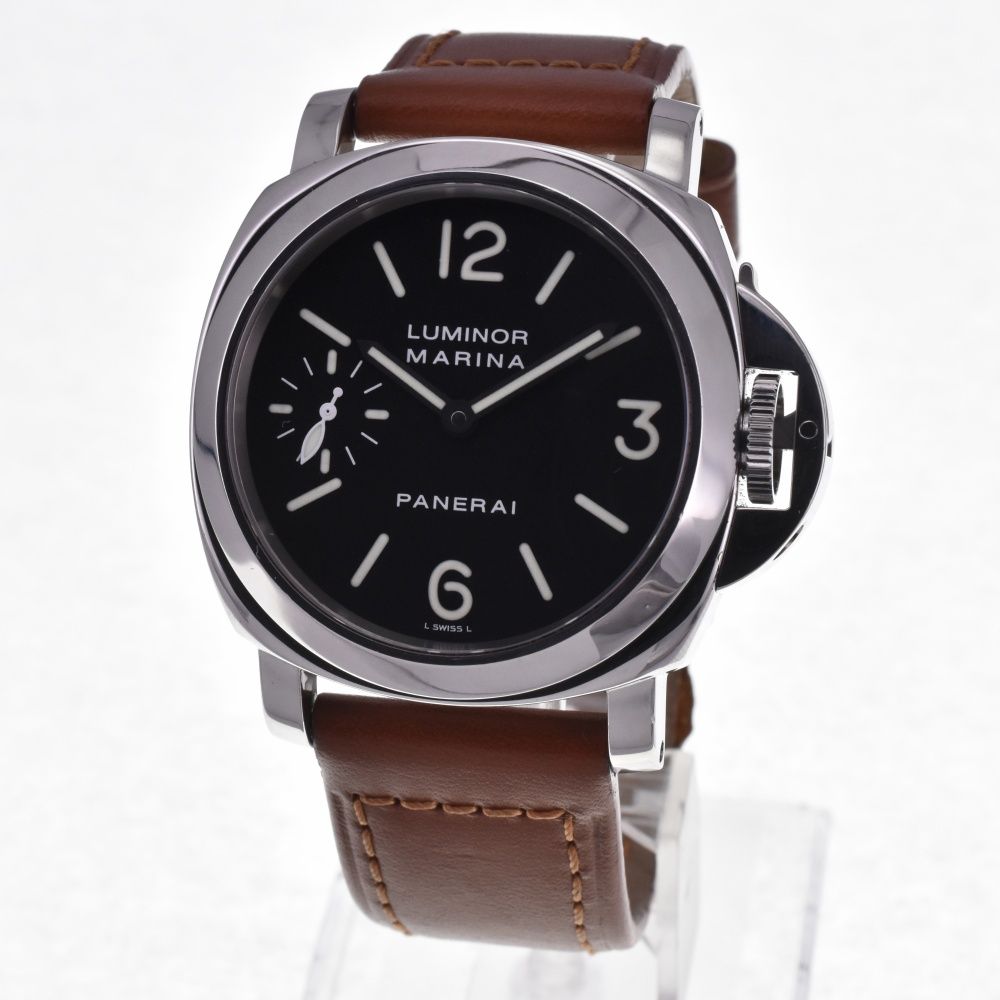 パネライ PANERAI PAM00001 ルミノールマリーナ スモールセコンド 手巻き メンズ良品箱付き C#130195 - メルカリ