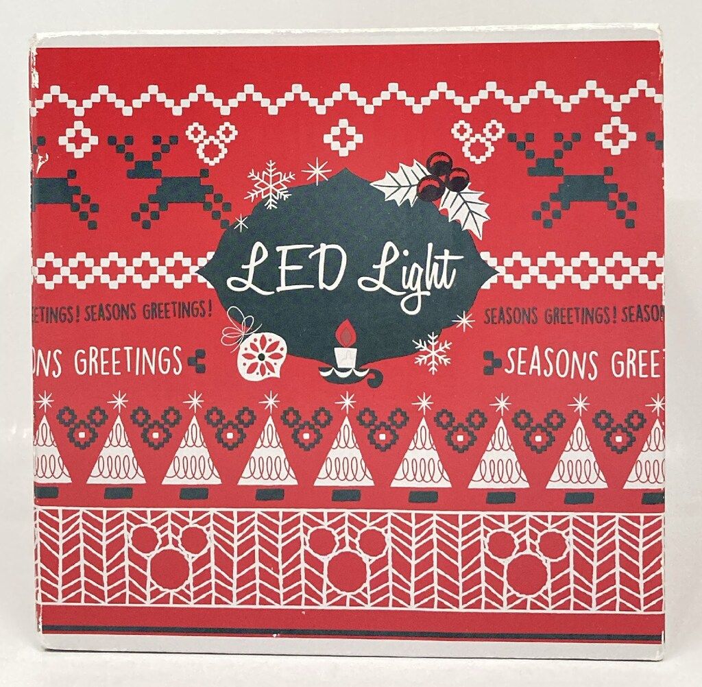 レア！ チップとデール LEDライト Happy Holidays ディズニーストア LEDライト Happy Holidays チップ&デール