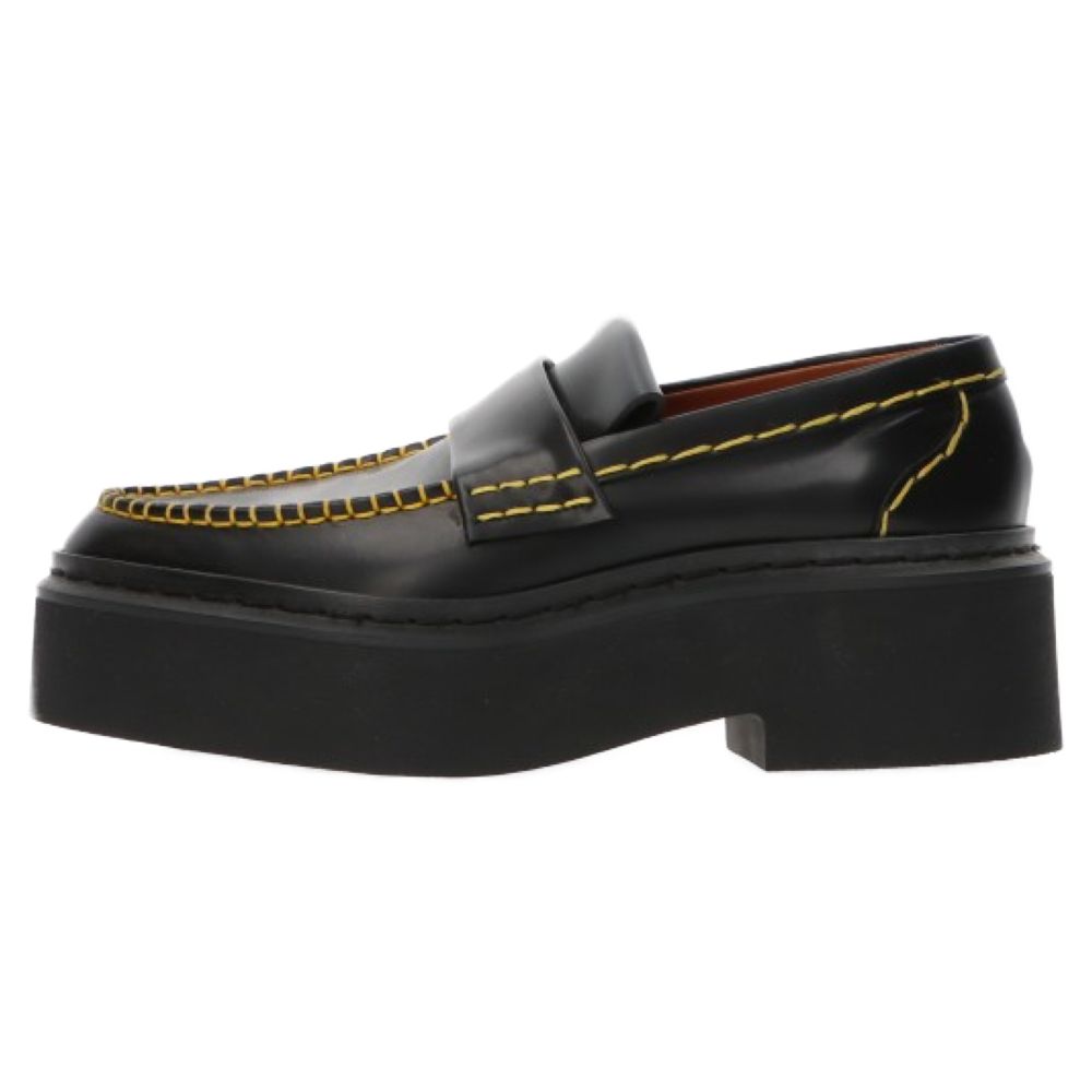 CELINE (セリーヌ) プラットフォーム 厚底 レザー ローファー CELINE (セリーヌ) プラットフォーム 厚底 レザー ローファー