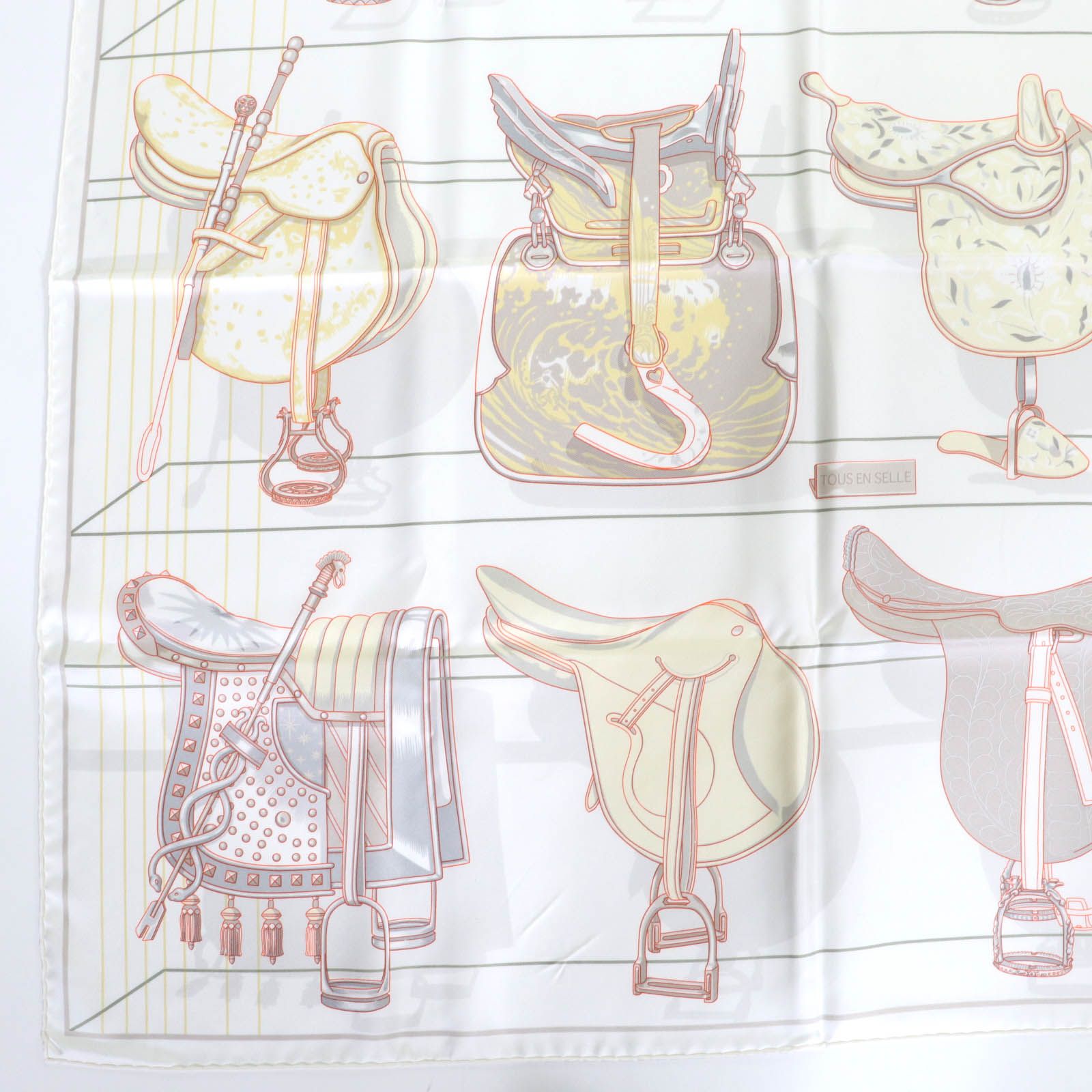 HERMES/エルメス/カレ90/箱付き HERMES HERMES/エルメス カレ90 三千年紀の微笑 スカーフ 箱付き