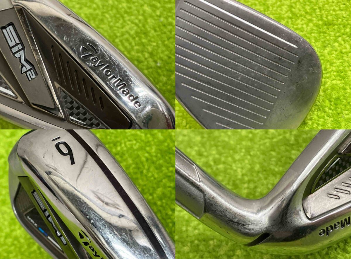 TaylorMade sim2 max アイアンセット 6-9 P Taylormade SIM2 MAX OS Iron Set 6-PW,AW,SW Graphite Shaft