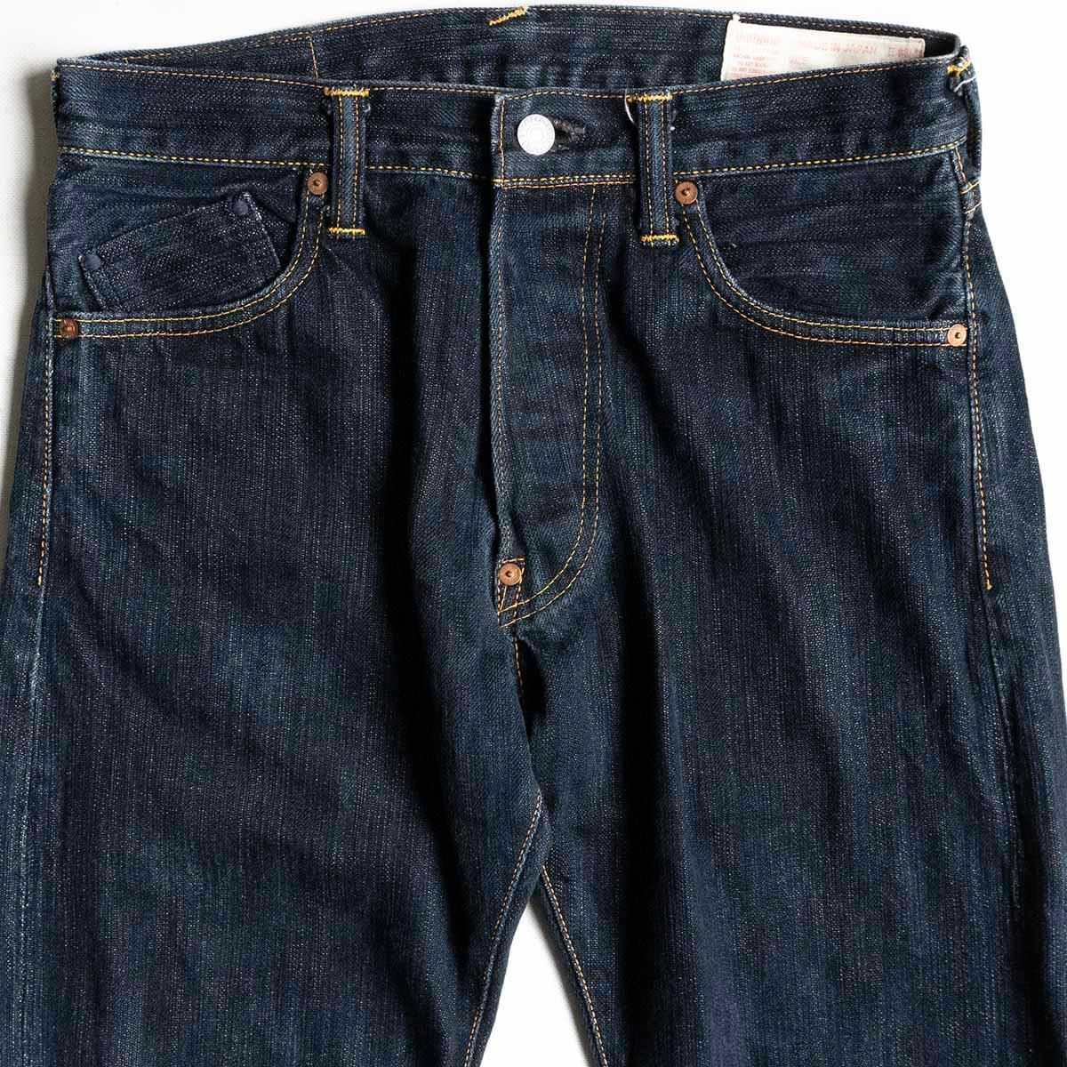 雰囲気抜群/濃紺】EVISU 【LOT.2000T デニムパンツ】32×32