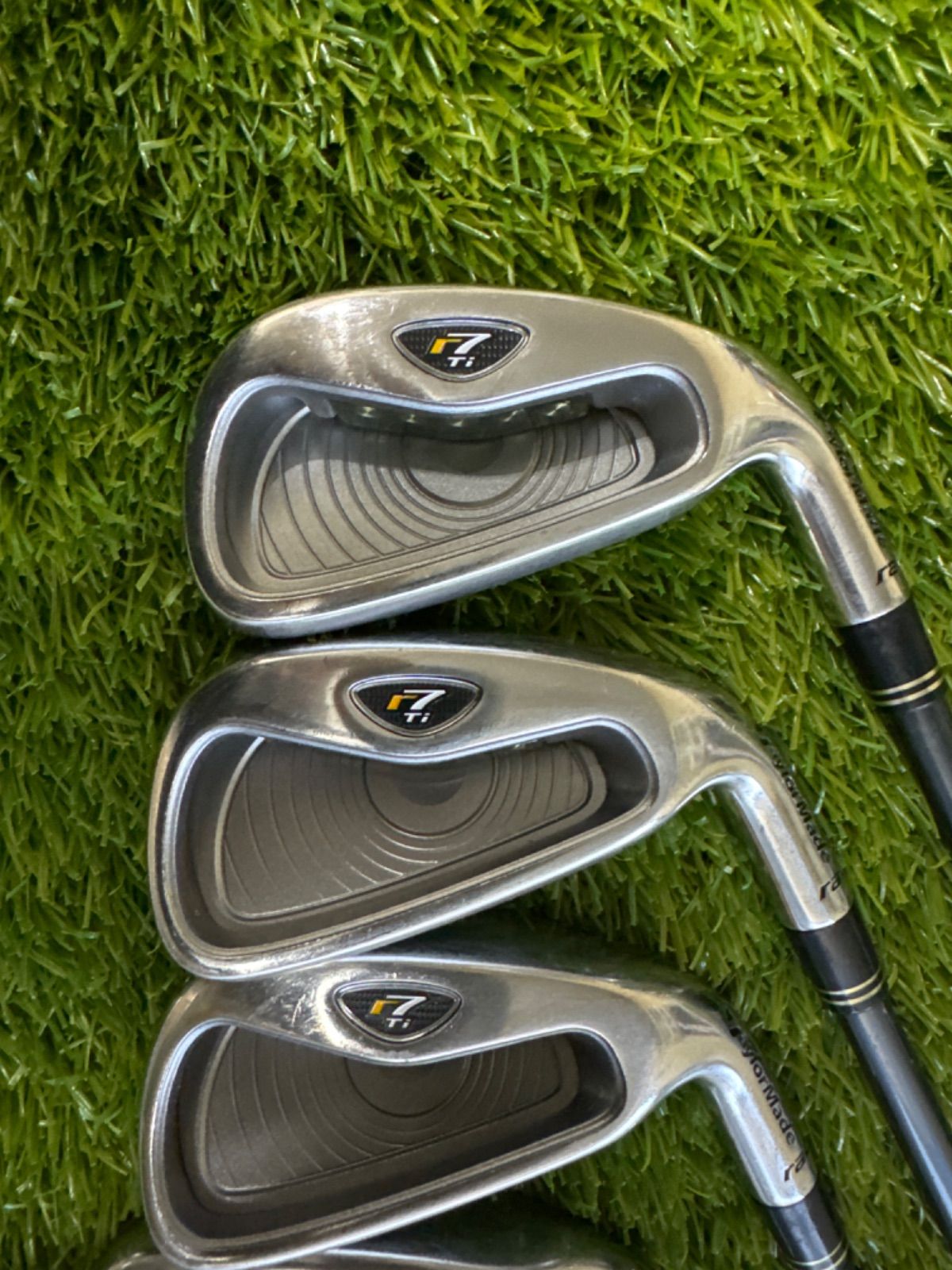 Taylormade r7 Ti rac アイアン6本セット REAX60 R Taylormade r7 Ti rac アイアン6本セット REAX60 R Taylormade