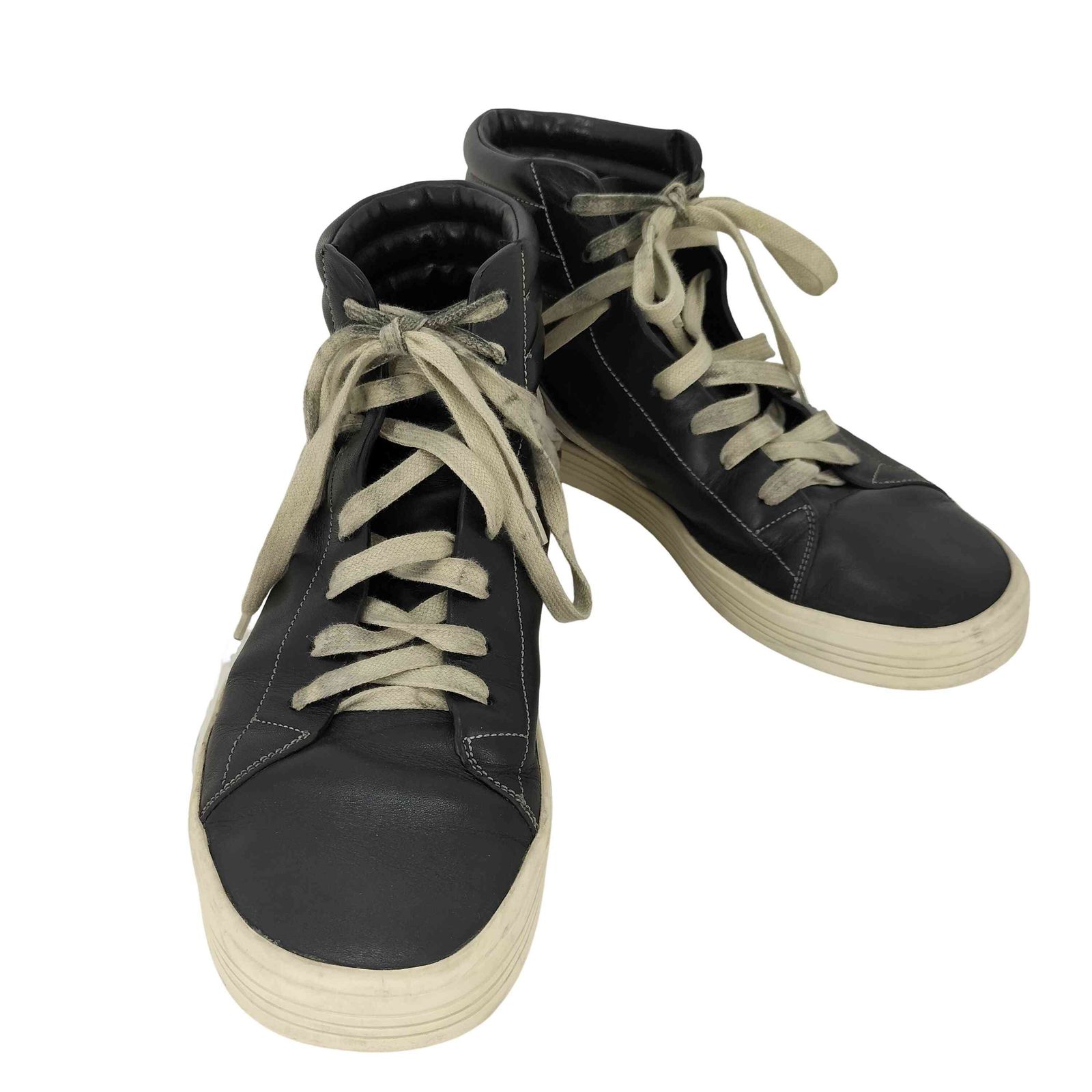 リックオウエンス RICK OWENS GEOTHRASHR HIGH BLACK ジオスラッシャー 