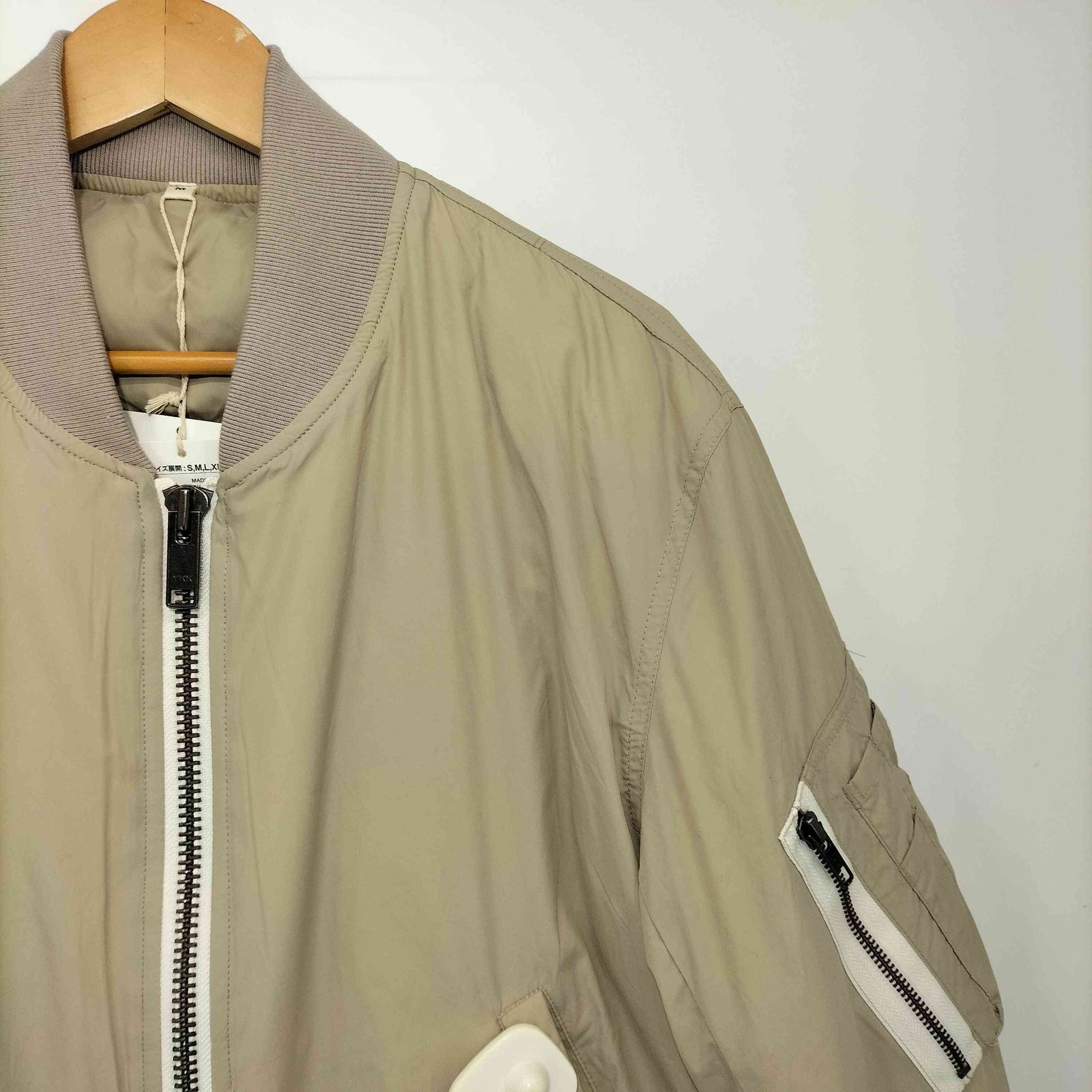 ムジラボ MUJI labo 2024AW MA-1 ダウンブルゾン メンズ JPN：M