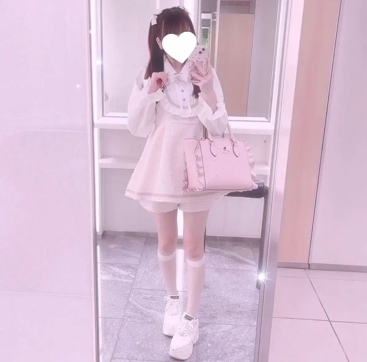 ROJITA ロジータ ツイード セットアップ ピンク LIZ LISA リズリサ 量産型 地雷系 ガーリー