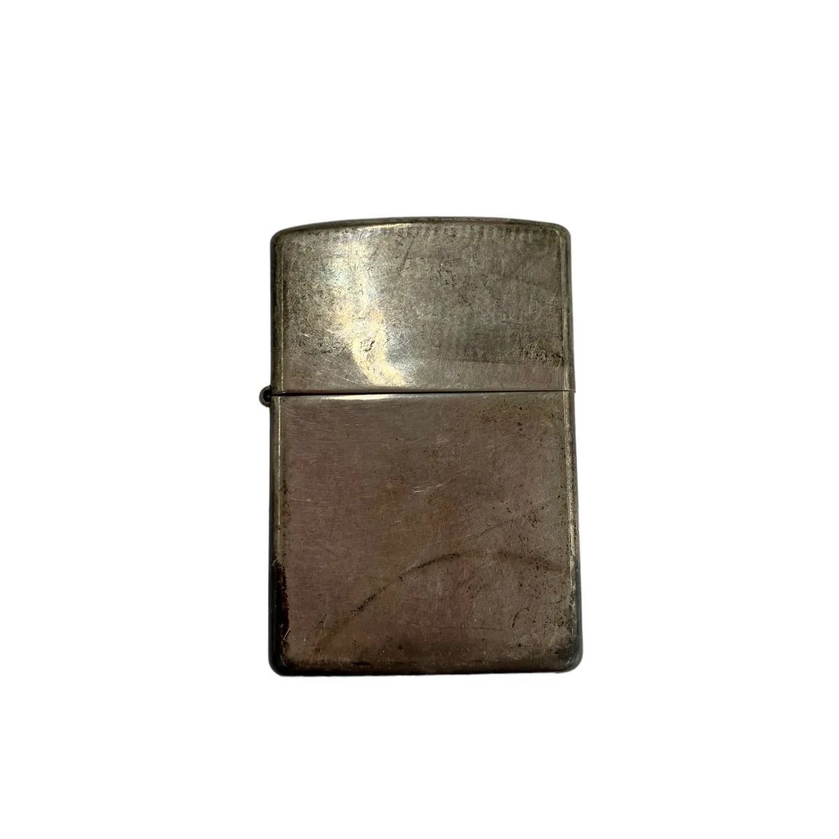 ZIPPO ジッポ スターリングシルバー 2004年製 ☆動作品☆ - ☆もったい