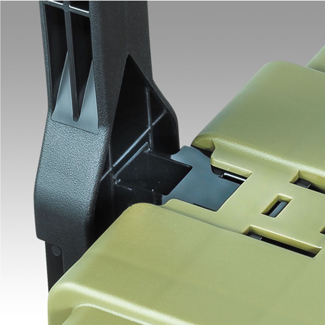 ロッドスタンド２台セット座れるタックルBOX