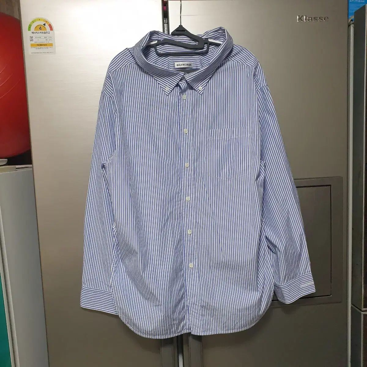 BALENCIAGA バレンシアガ ストライプ スイング シャツ