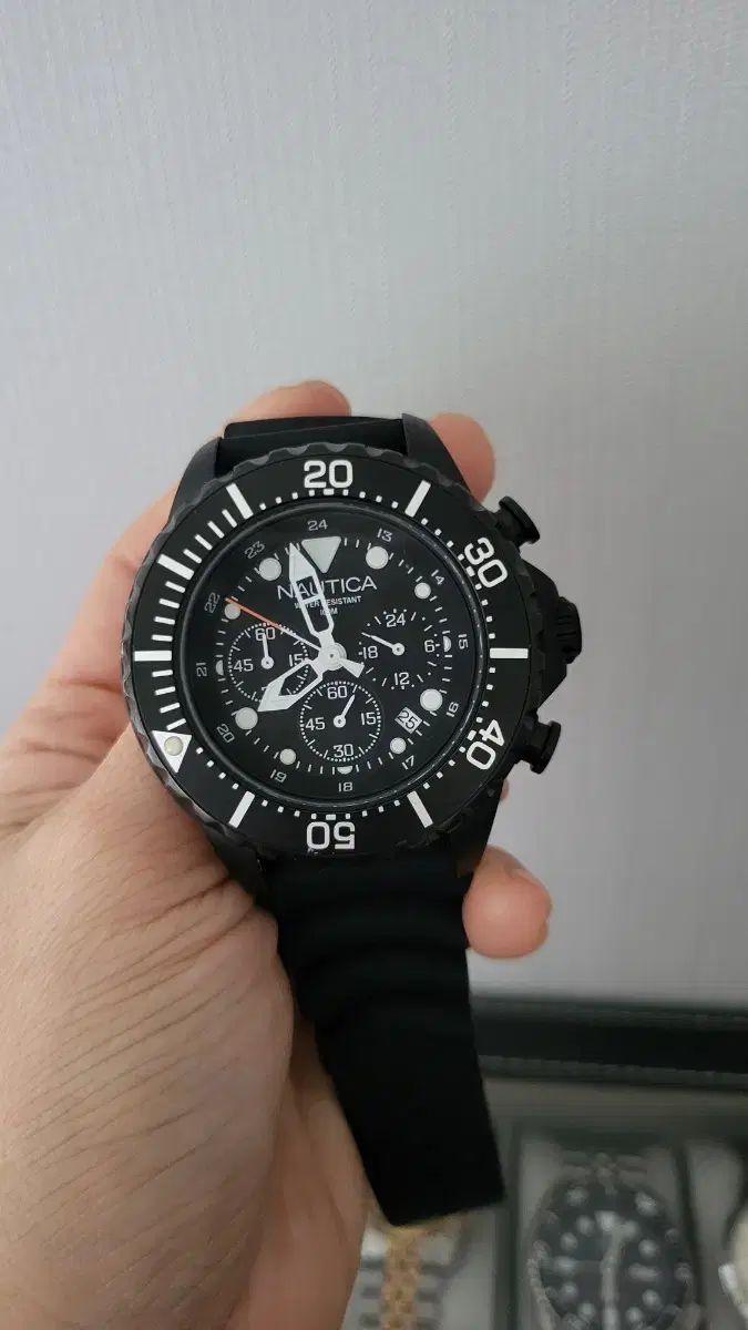 ノーティカ クロノ 男性 手首 時計 ダイバー 登山 キャンプ NauticaNMX