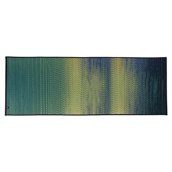 ヨガ yoga 癒しマット 国産 おすすめ い草 畳 ヨガ yoga 癒し スカイシー ブルー 約66×185cm 代引不可