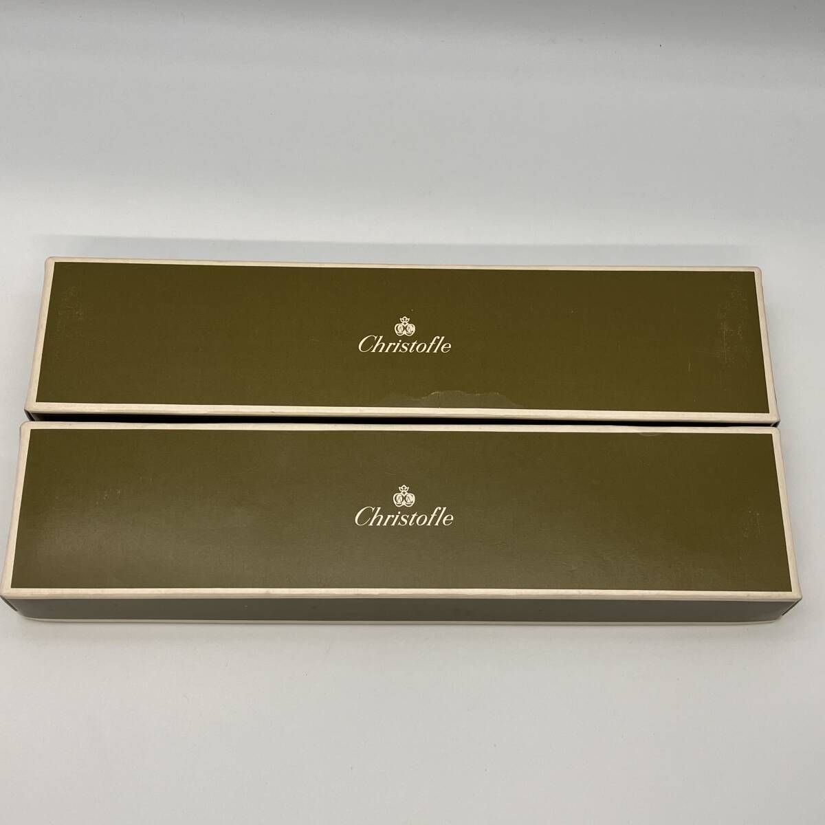  Christofle スプーン 2種類セット スプーン カトラリー(スプーン等)