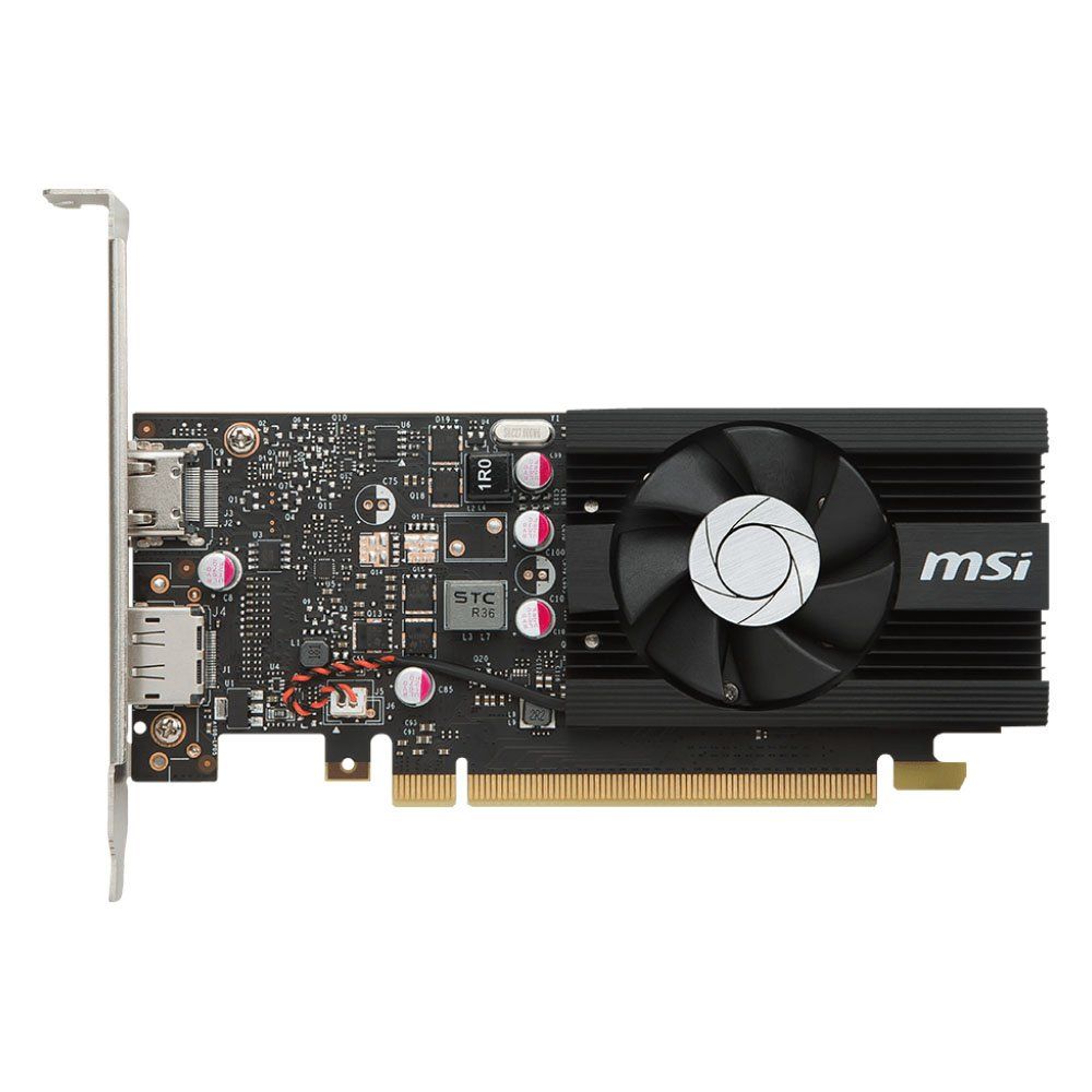 MSI LowProfile対応 GeForce GT 1030 グラフィックスカード GEFORCE GT 1030 2GD4 LP OC