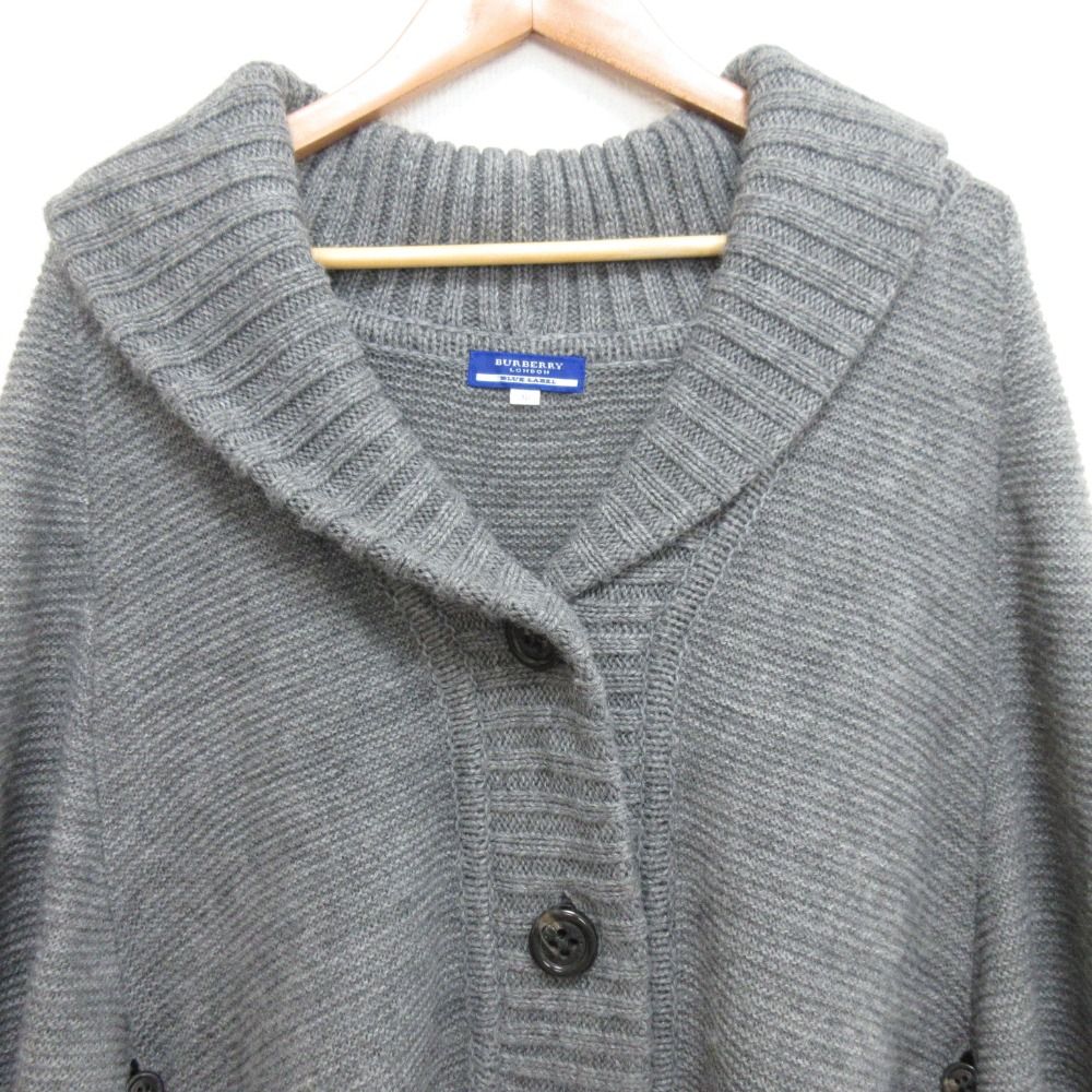 美品 BURBERRY BLUE LABEL バーバリーブルーレーベル ケーブルヘム  