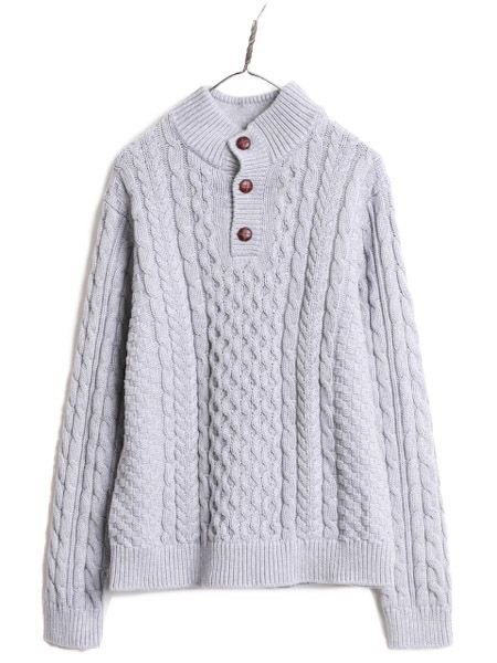 ノルディックニット　胡桃ボタン　フィッシャーマンニット　アランニット ノルディックニット胡桃ボタンフィッシャーマンニットアランニット