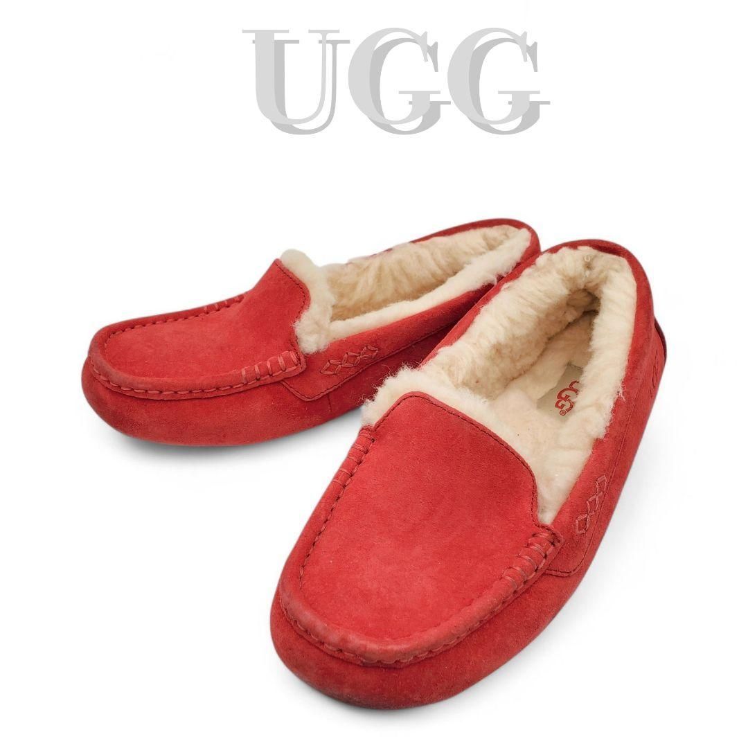 UGG アグ モカシン スリッポン ムートン 24.0