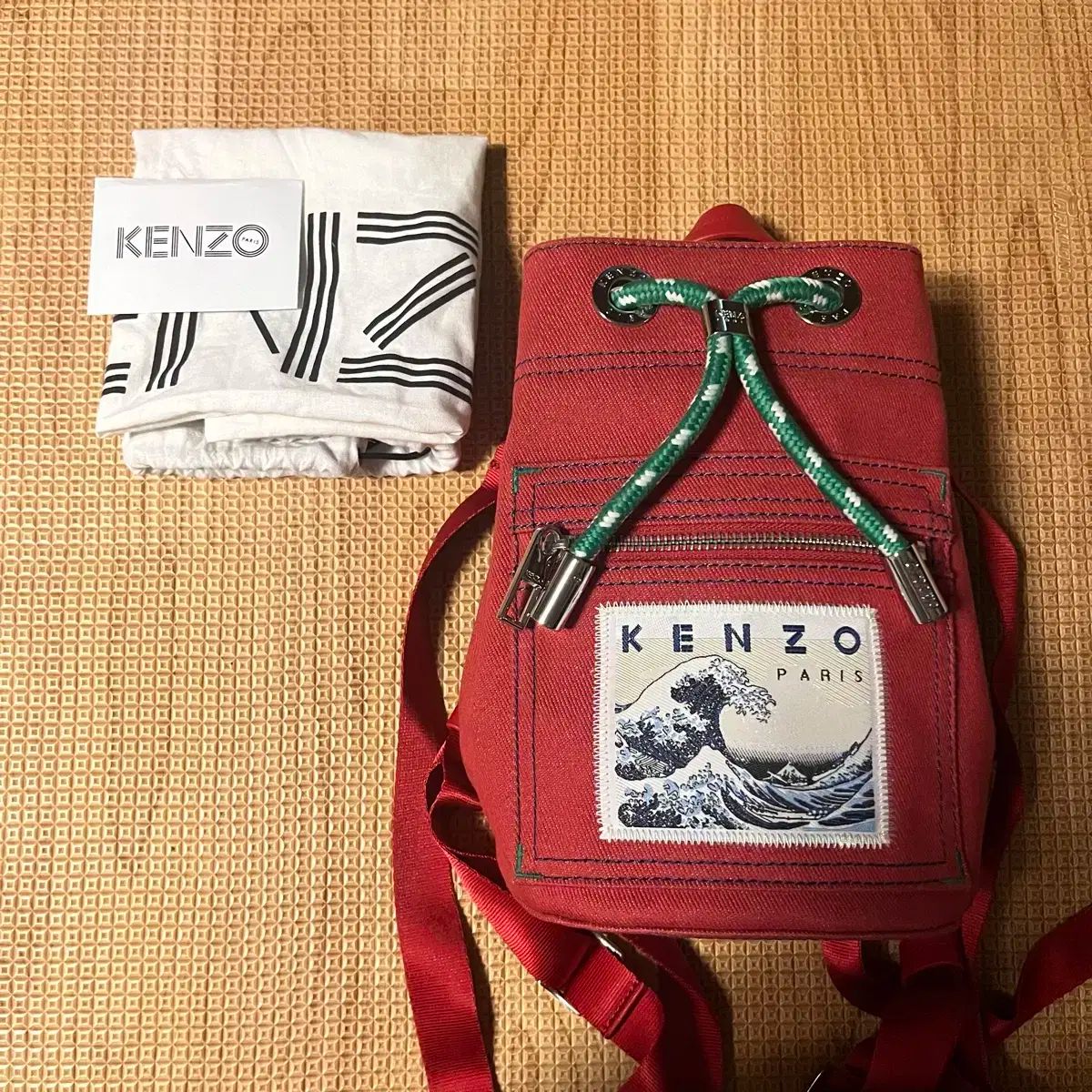 KENZO ミニリュック 中古・古着通販】KENZO (ケンゾー) ミニリュック ブラック